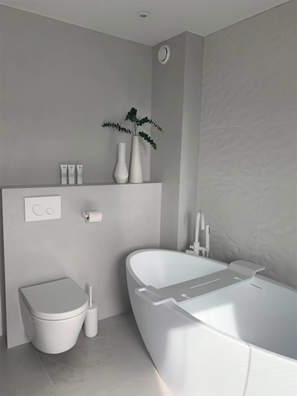 Op zoek een minimalistische badkamer?