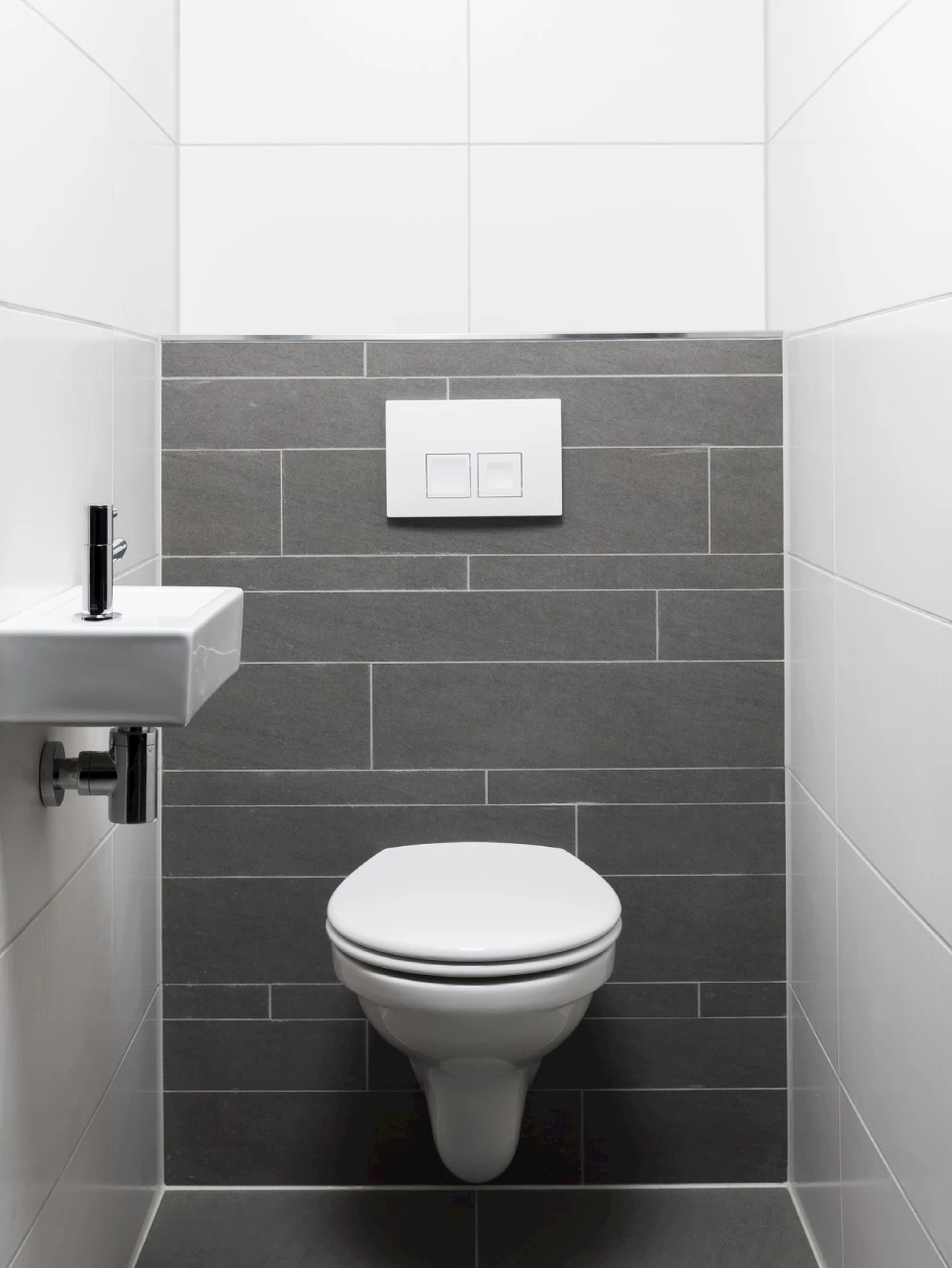Weg zwaard Straat Compleet toilet Black & White kopen? | Sani4All